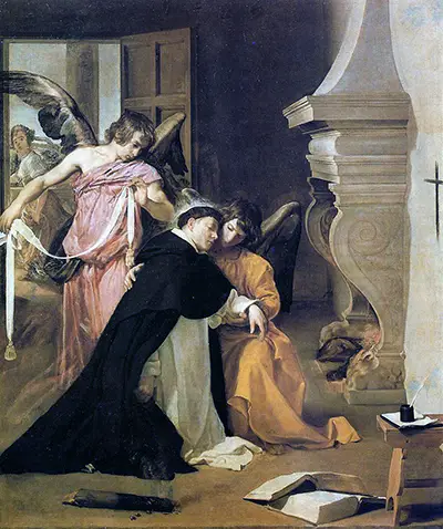 Temptation of St Thomas Diego Velazquez